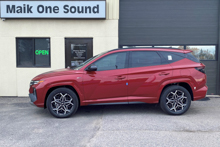 2023 Hyundai Tucson with professional window tint in North Bay